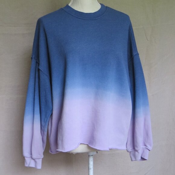 XiRENA Honor Sweatshirt Violet Blue SIZE MEDIUM Cotton Blend - Picture 2 of 13